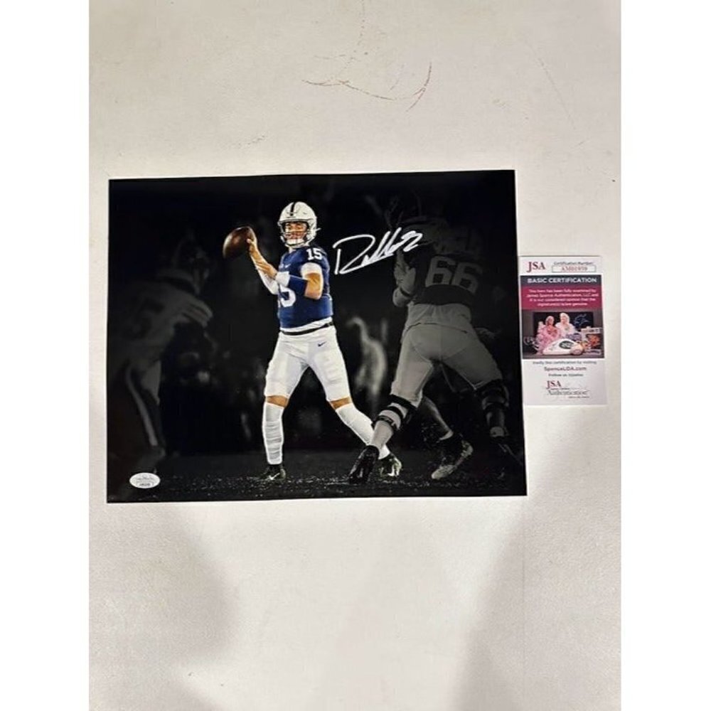 Drew Allar signed autographed Penn State Nittany Lions 11x14 Photo JSA